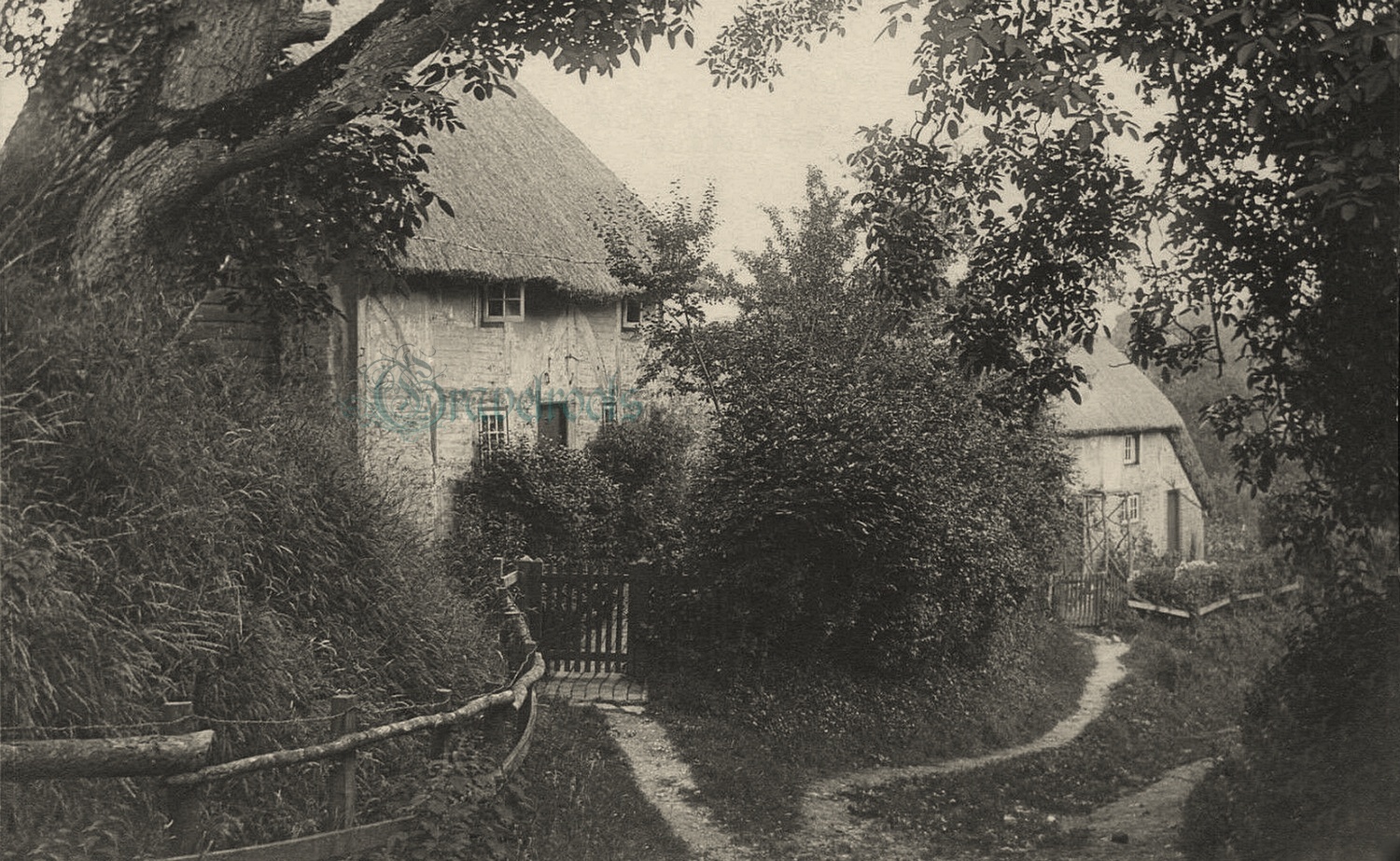 Old photos of South Lane, Houghton, Sussex - click image below to return