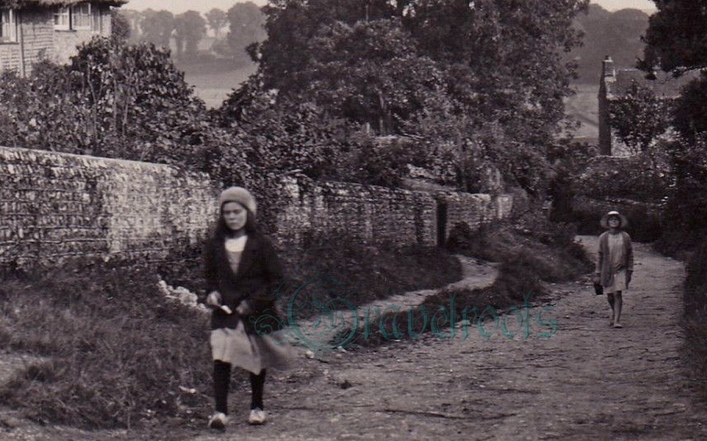 Old photos of South Lane, Houghton, near Amberley - click image below to return