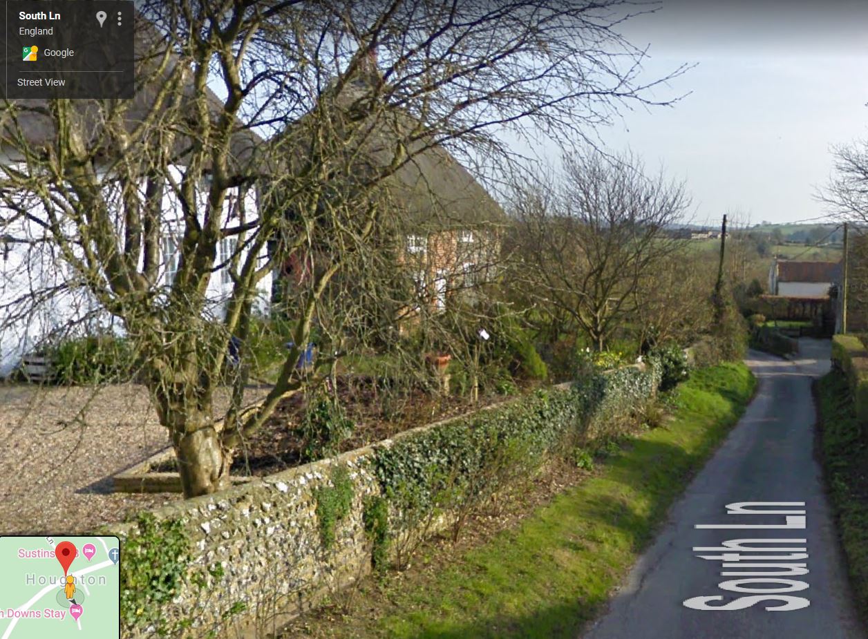 South Lane, Houghton, near Amberley - click image to return