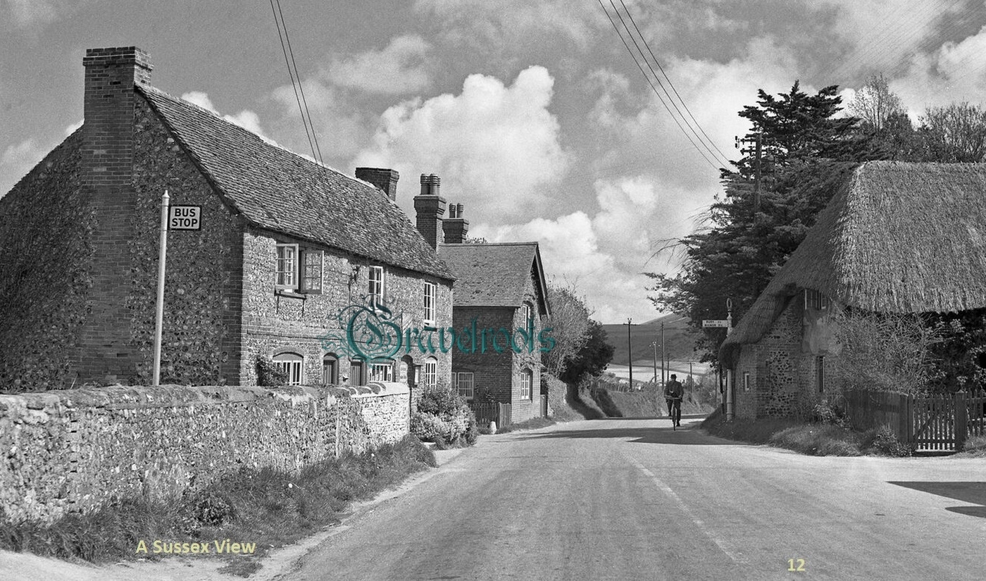 Old photos of Houghton, Amberley -  - click image below to return