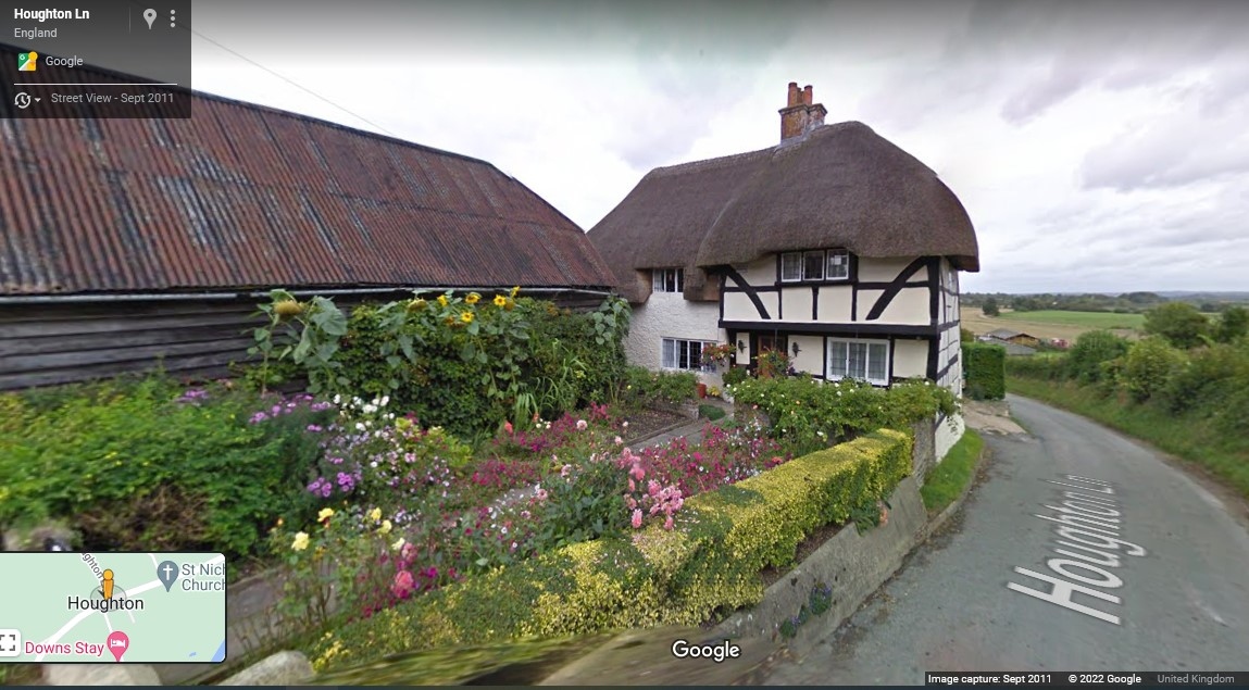 Houghton Lane, Houghton, Amberley - click image to return