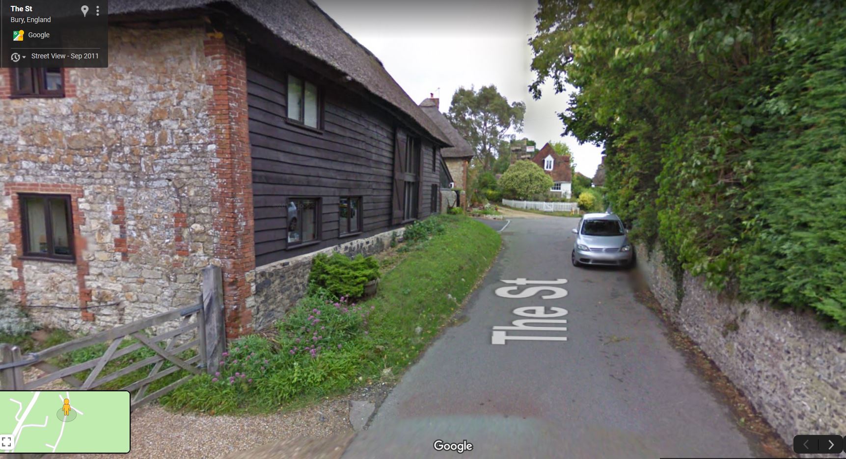 A272 Bury, Sussex - click image to return