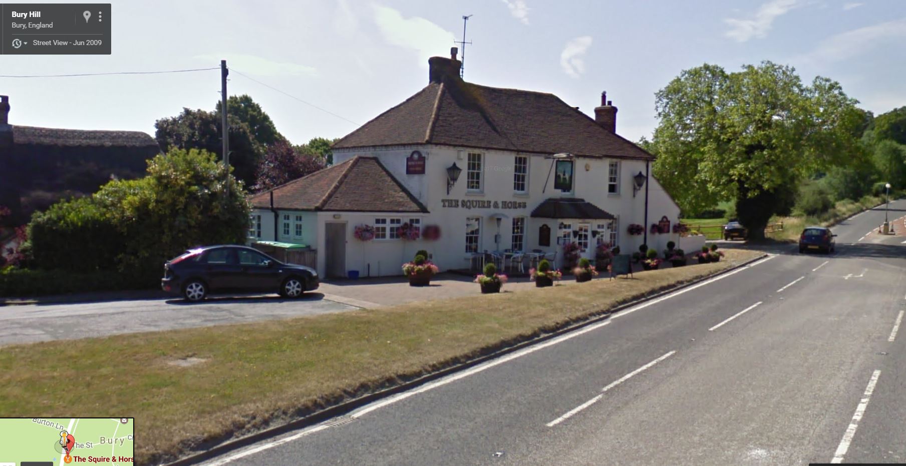 A29, Bury Hill, Sussex - click image below to return