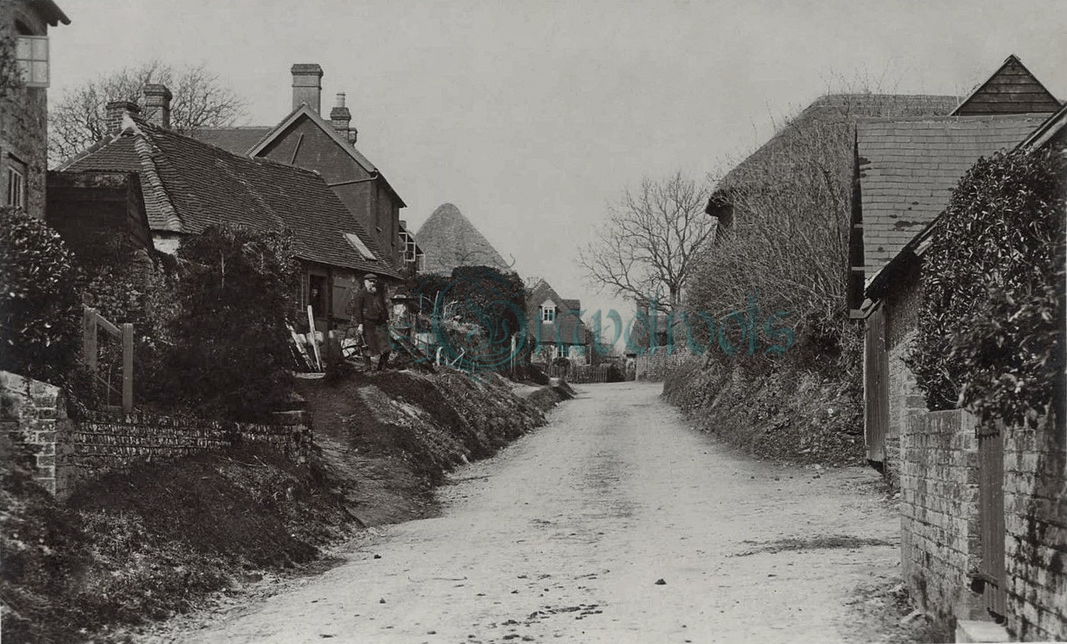  old photo of The Street, Bury, Sussex - click image below to return