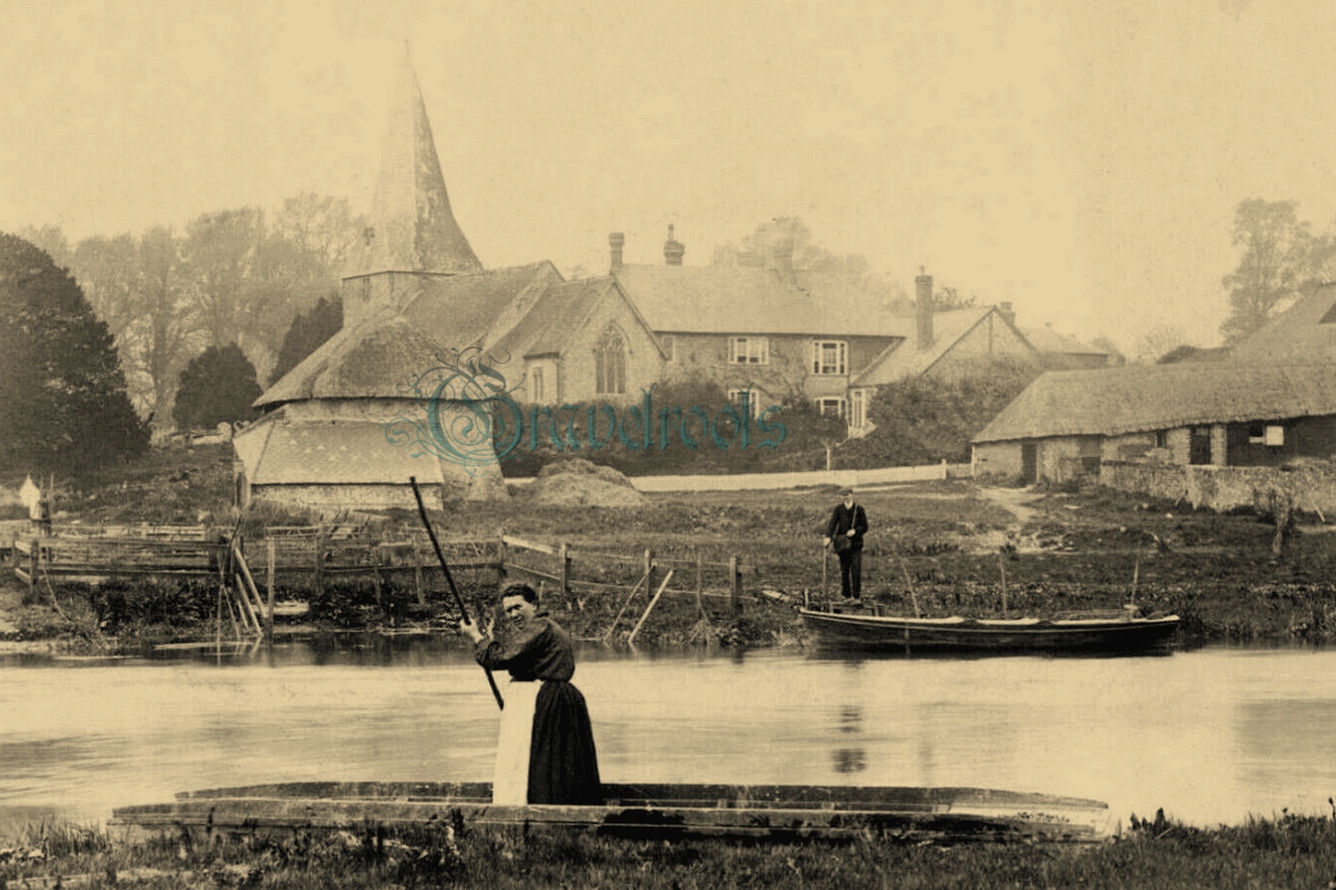  old photo of Bury, Sussex - click image below to return