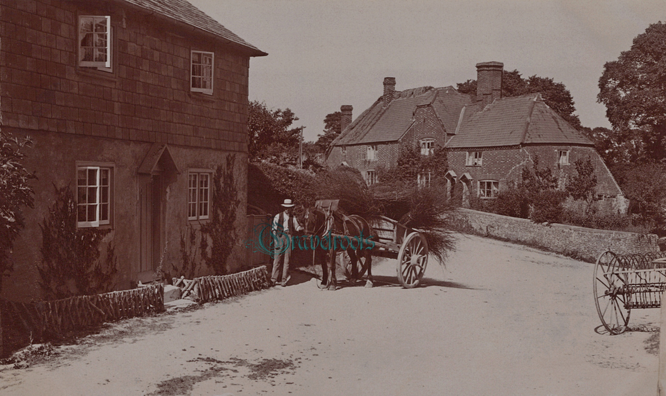 old photo of Bury, Sussex - click image below to return