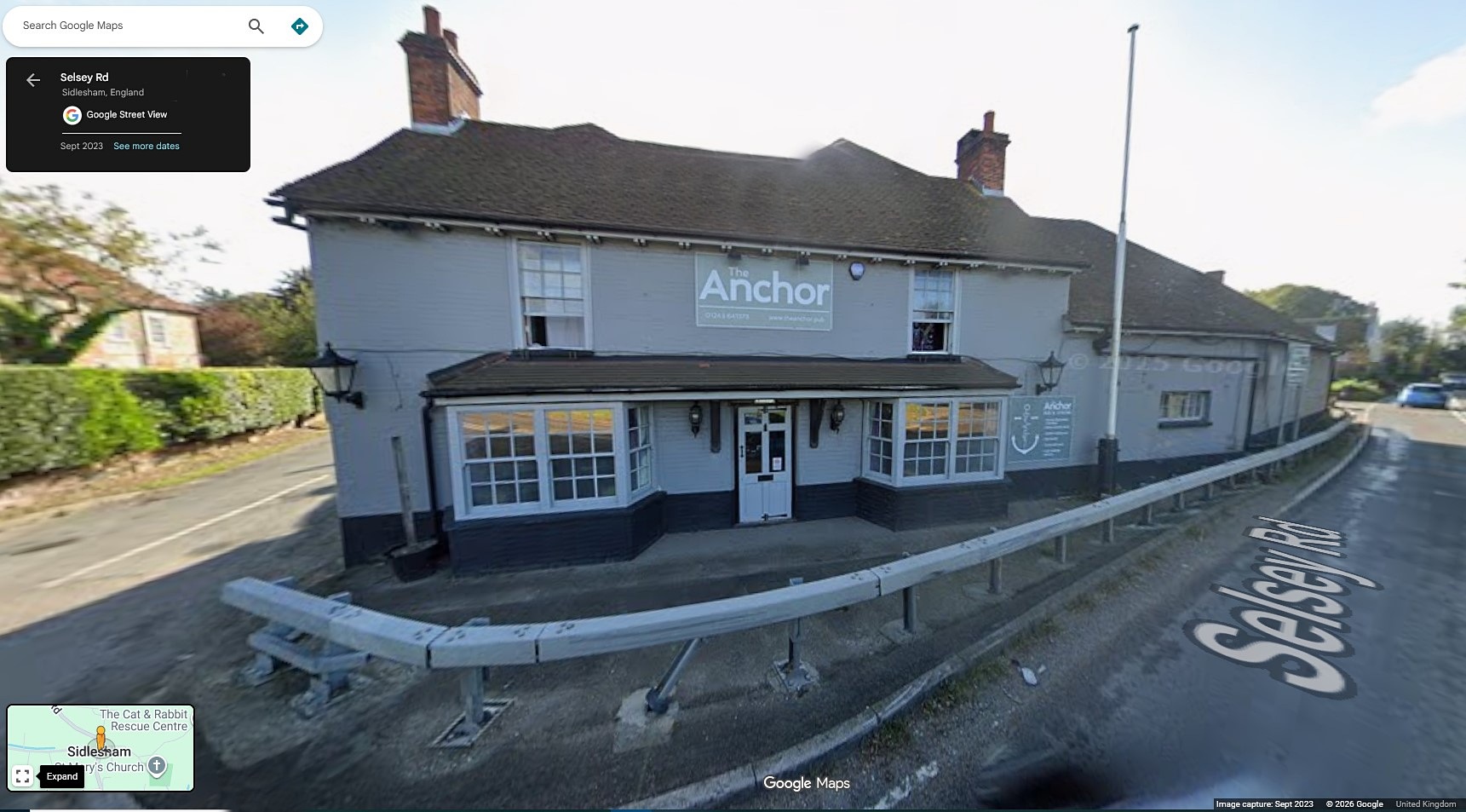 Anchor, Sidlesham, Chichester, click image to return