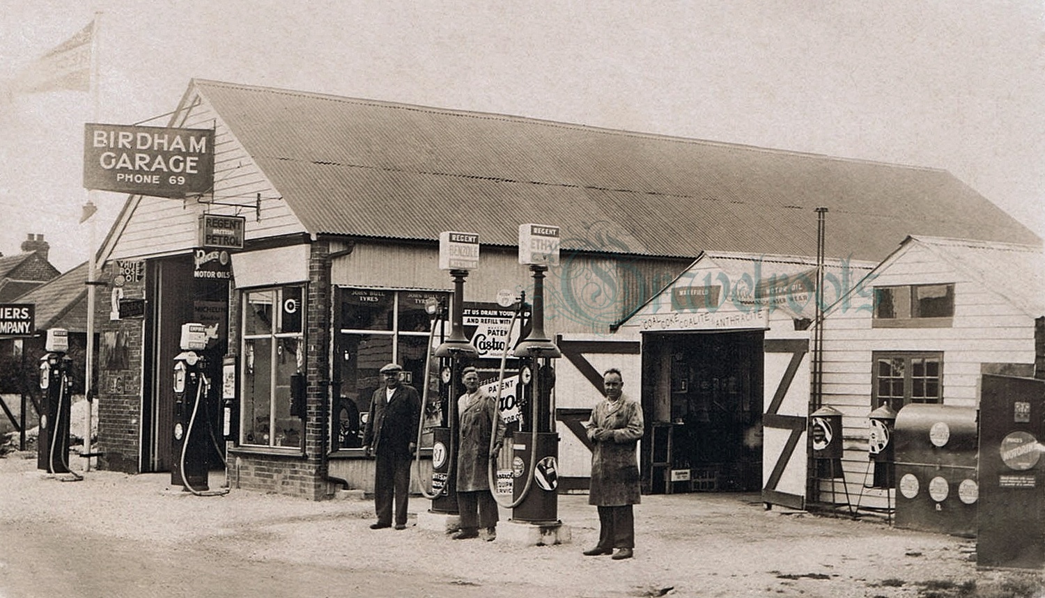 Old Birdham Garage - click image to return