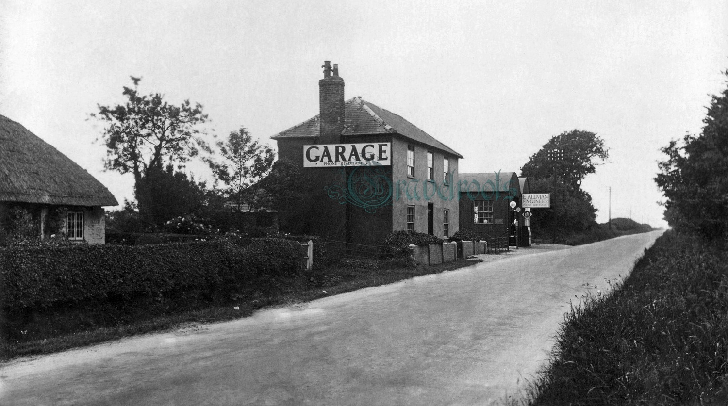Allmans Garage, Birdham Straight, Sussex - click image to return