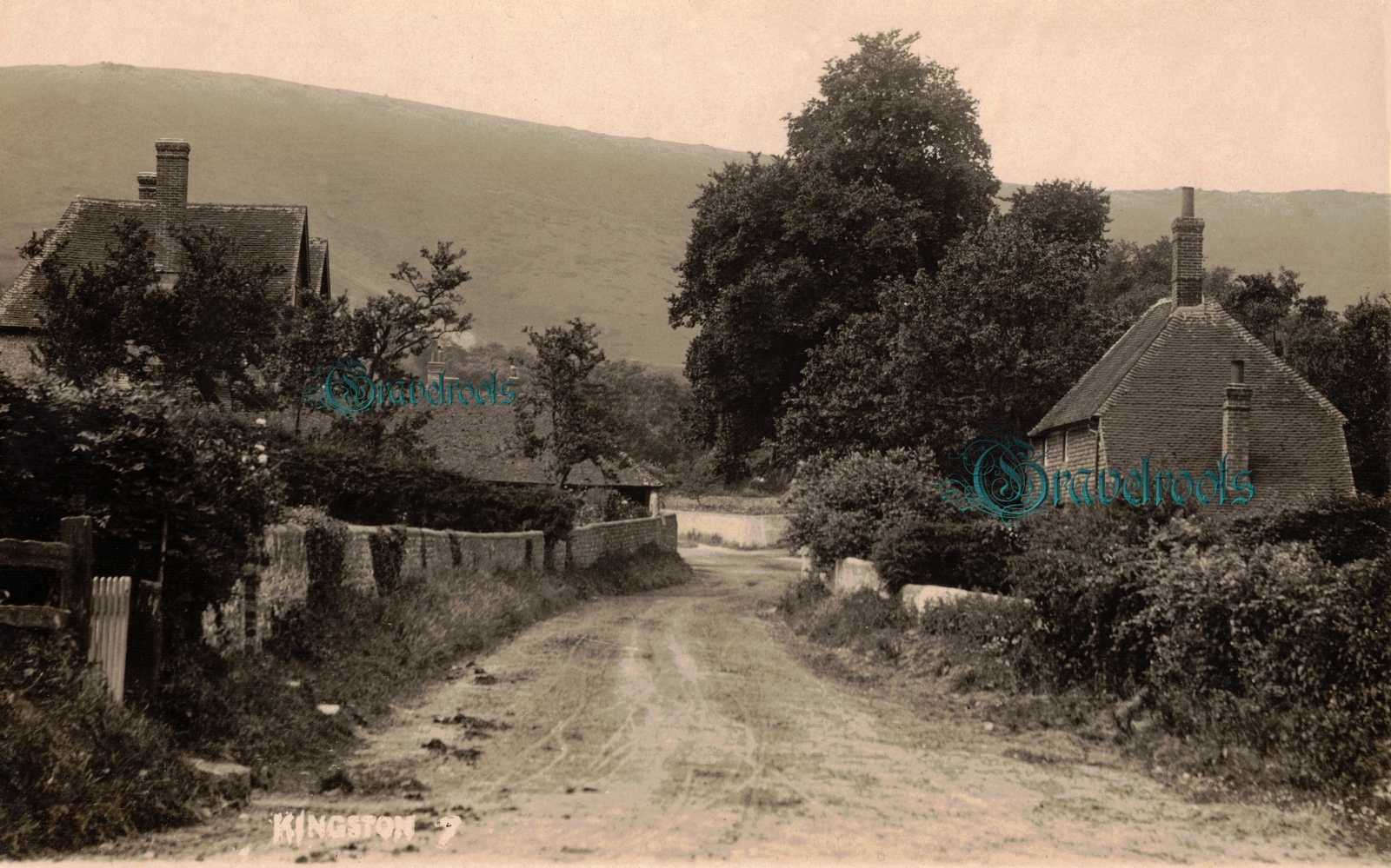Kingston near Lewes, Sussex, c.1905-10 - click image to return to album