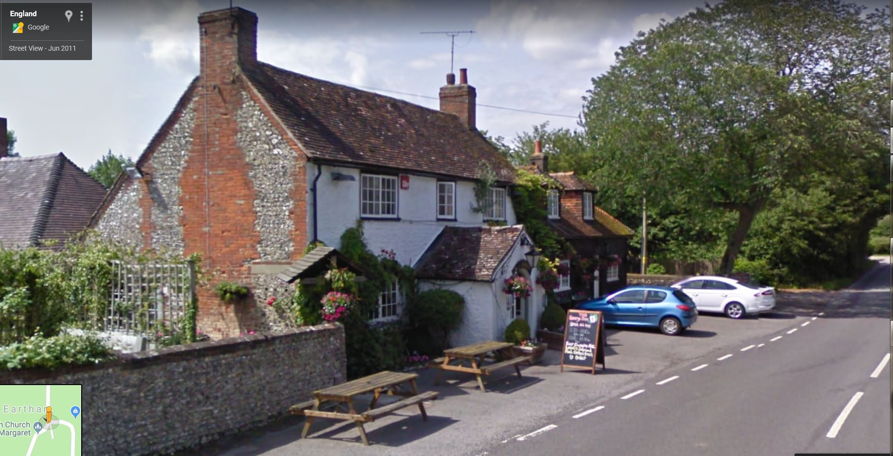 George Inn, Eartham, Sussex - click image below to return