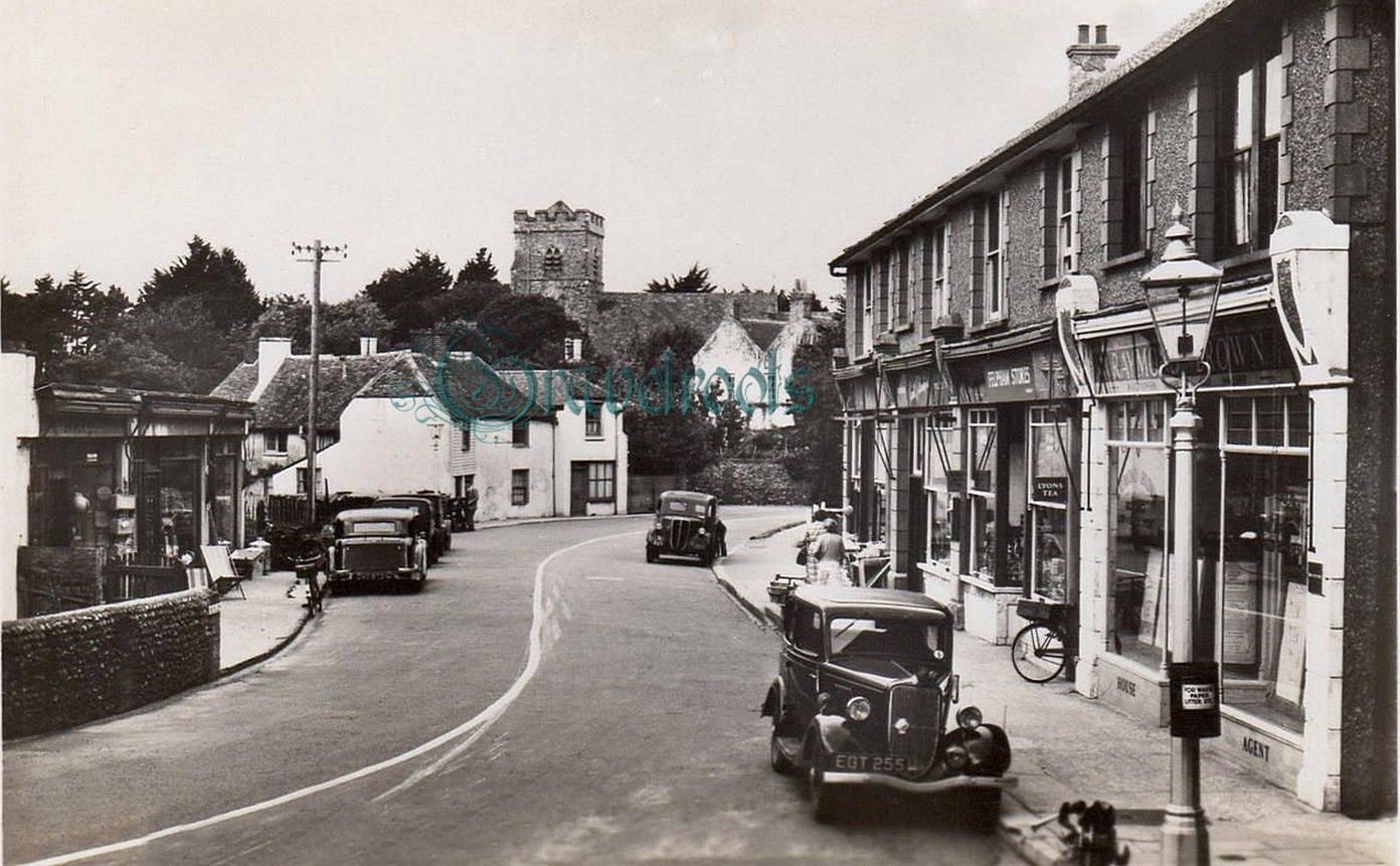 Old photo of Felpham - click below to return