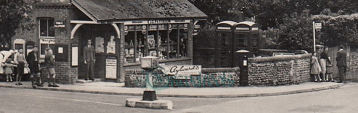 Old photo of Felpham Post Office -  click image below to return