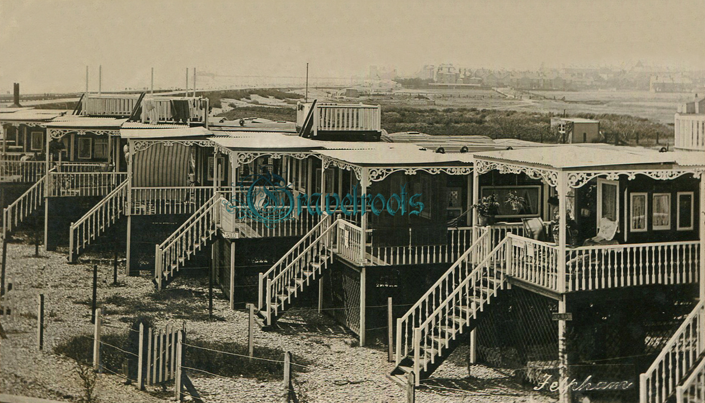  old photo of Bungalows, Sea Road, Felpham, Sussex - click image below to return