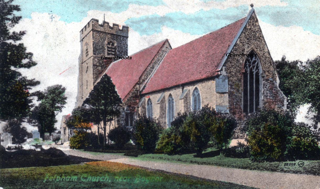 Felpham Church, Sussex, 1901, ref- w253
