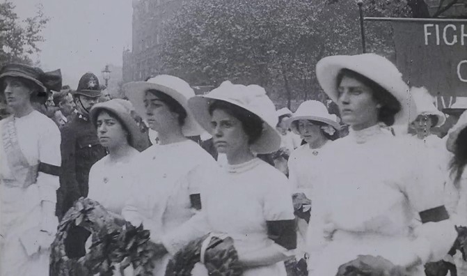 Emily Davison, suffragette who lost her life stepping in front of Kings horse 1913 Epsom Derby
