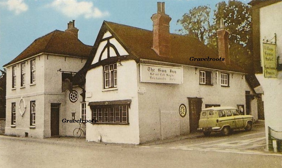 Gun Inn, Findon, Sussex, click image to return