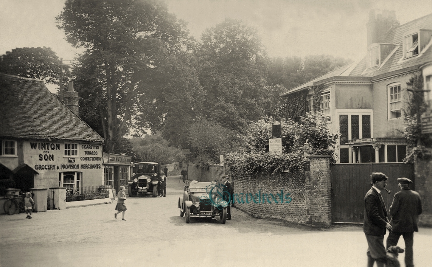  old Social history photos of Winton & Son, The Square, Findon, Sussex - click image below to return