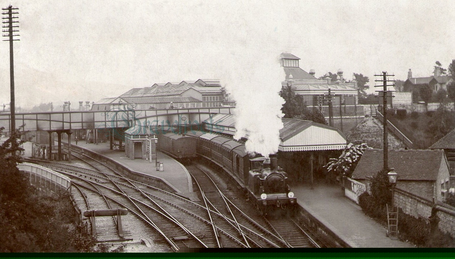  old photos of Lewes Station, Sussex - click image below to return