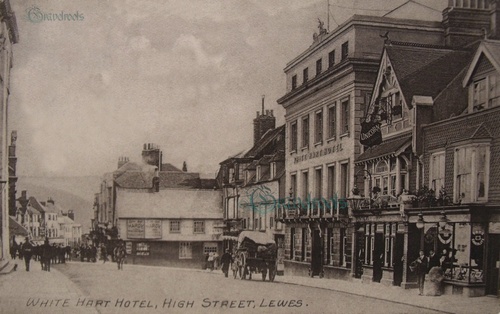 White Hart & Unicorn pub, Old Lewes