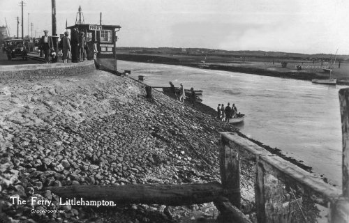 Ferry, Pier Road, old Littlehampton