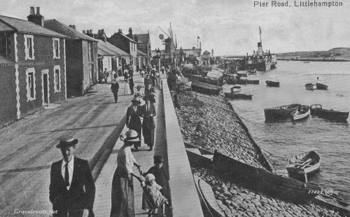 Pier Road, harbour, old Littlehampton