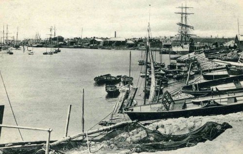 Pier and harbour old Littlehampton