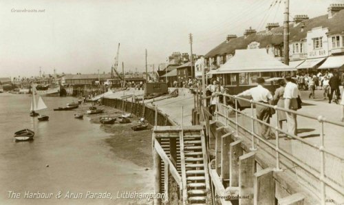 Pier and harbour old Littlehampton