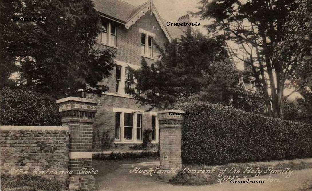 Aucklands Convent of the Holy Family,  Littlehampton click image to return