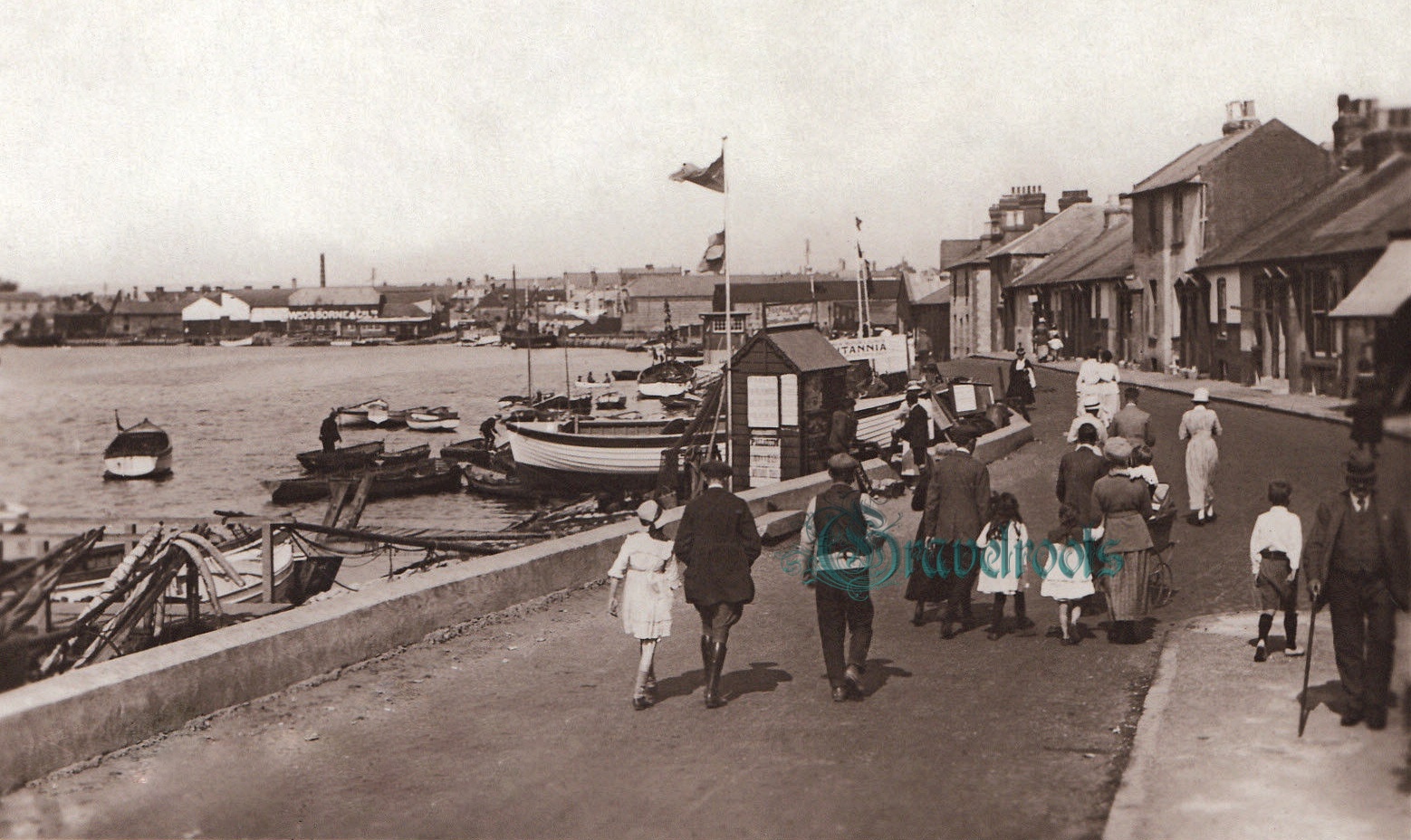 Old Pier Road & Harbour, Littlehampton - click image below to return