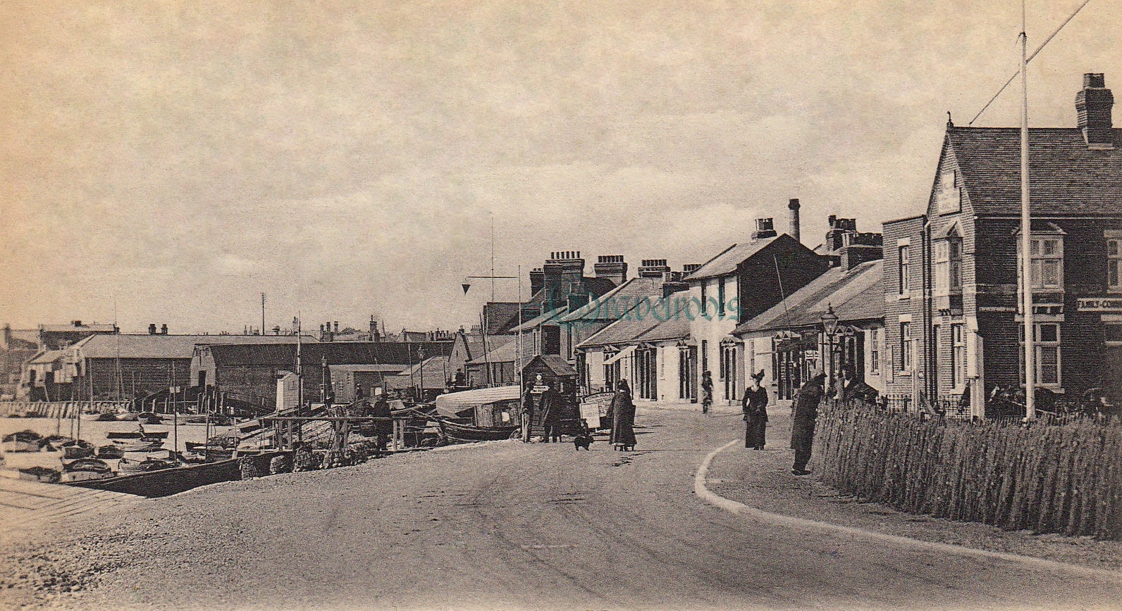 Old Pier Road & Harbour, Littlehampton - click image below to return