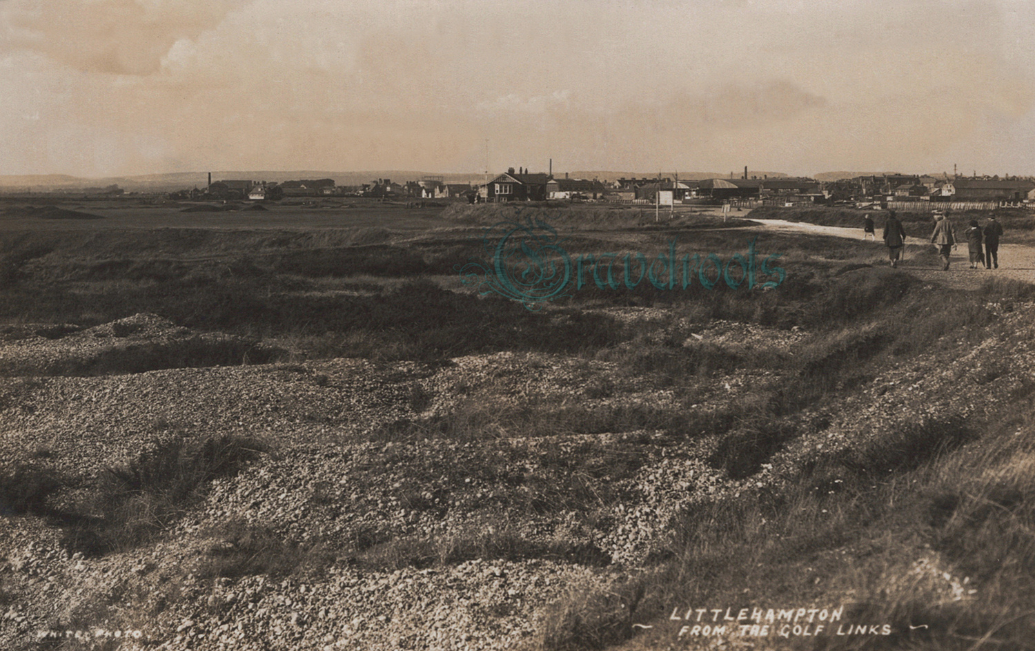  old photo of Golf Clubhouse, Littlehampton, Sussex - click image below to return