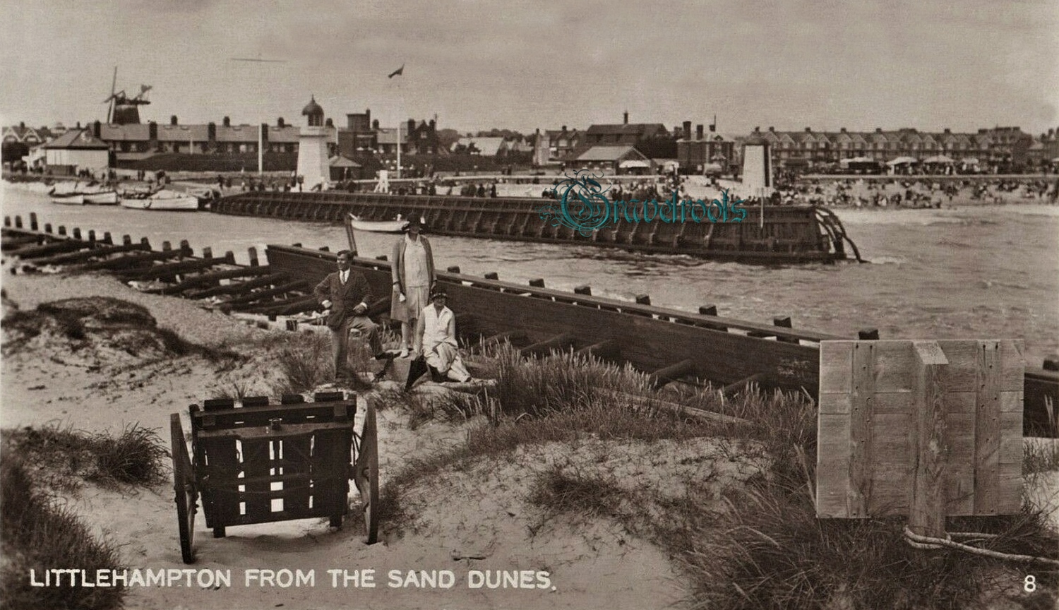  old photo of Looking from the Sand Dunes, Littlehampton from Sand Dunes, Sussex - click image to return