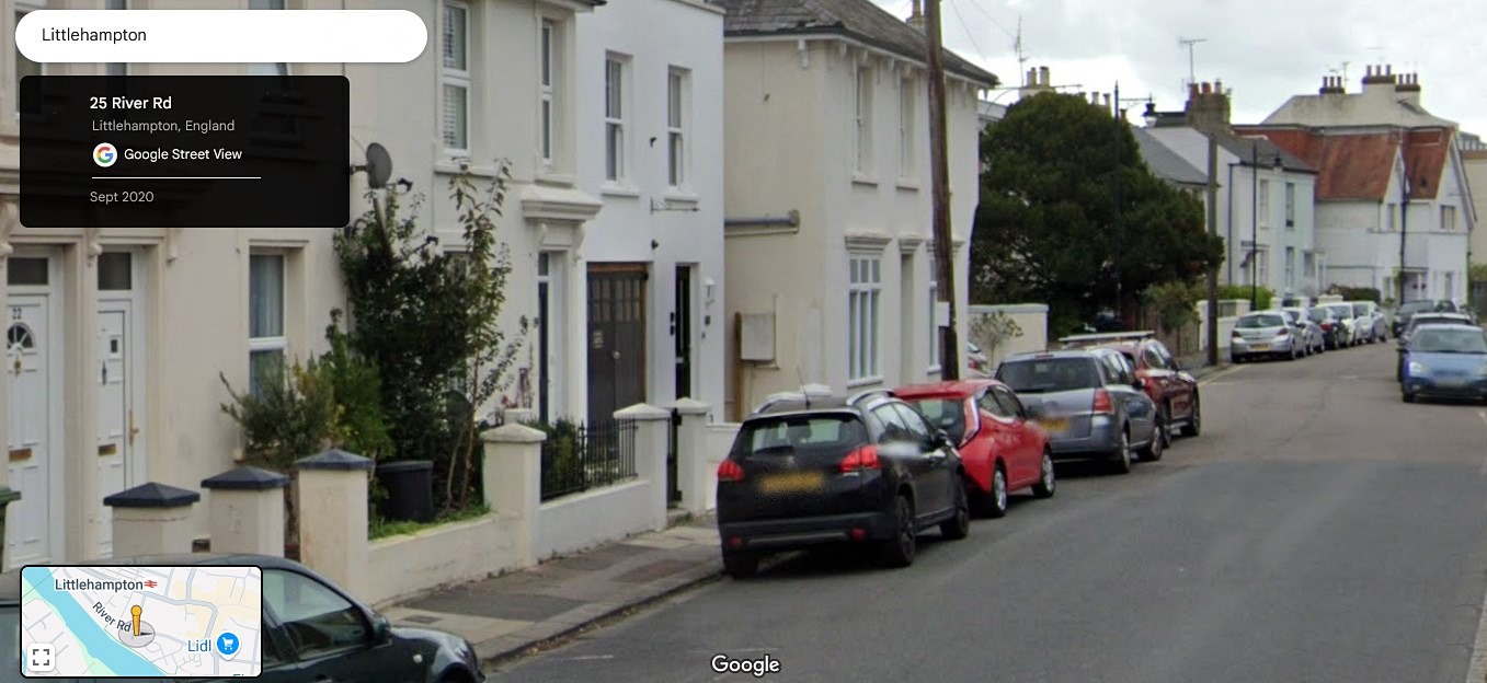 River Road, Littlehampton, Sussex - click image below to return