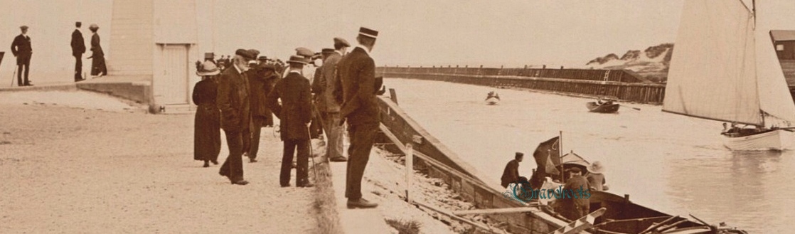  old photo of The River Mouth, Littlehampton, Sussex - click image to return