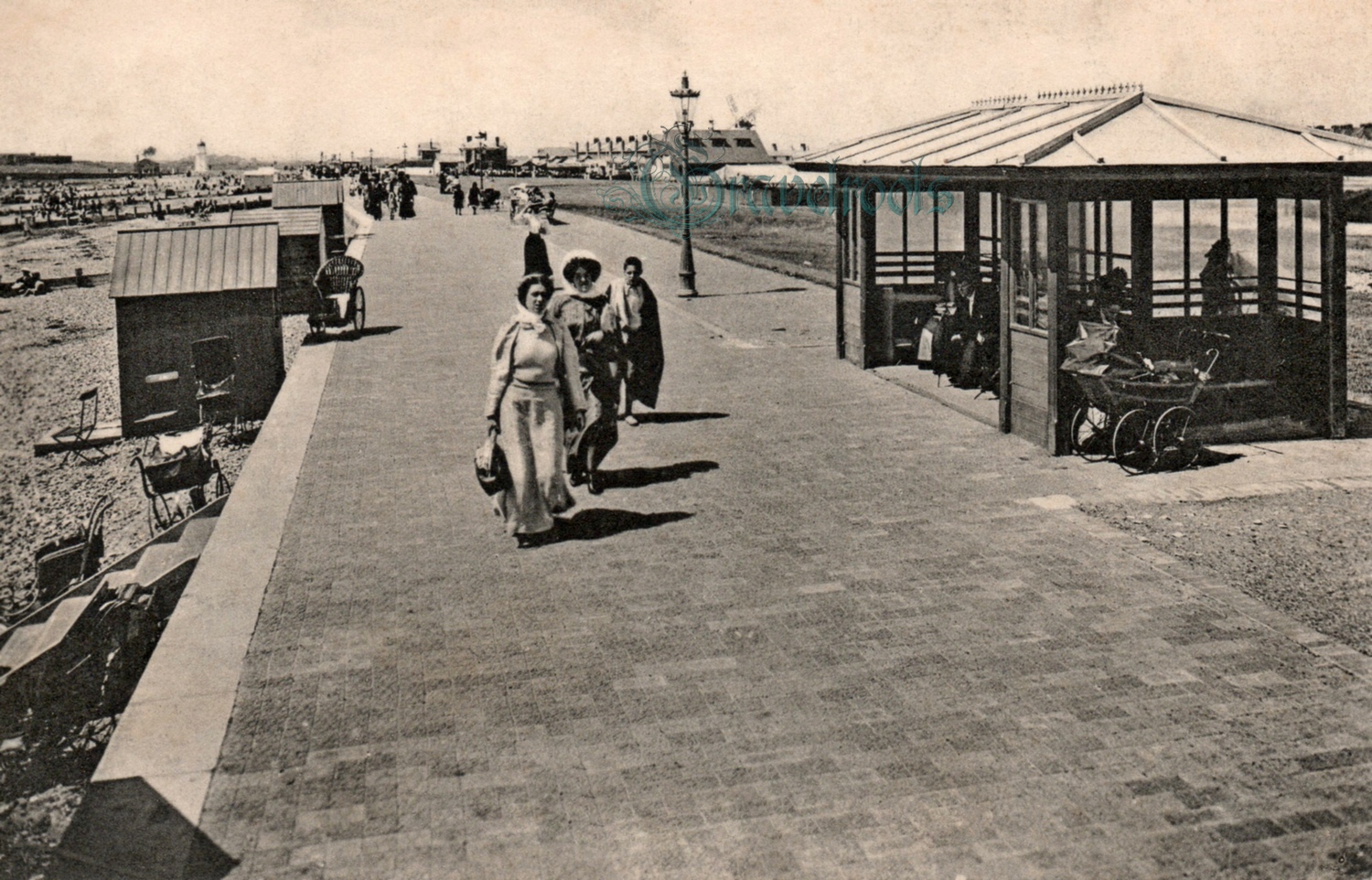  old photo of Promenade, Littlehampton, Sussex - click image to return