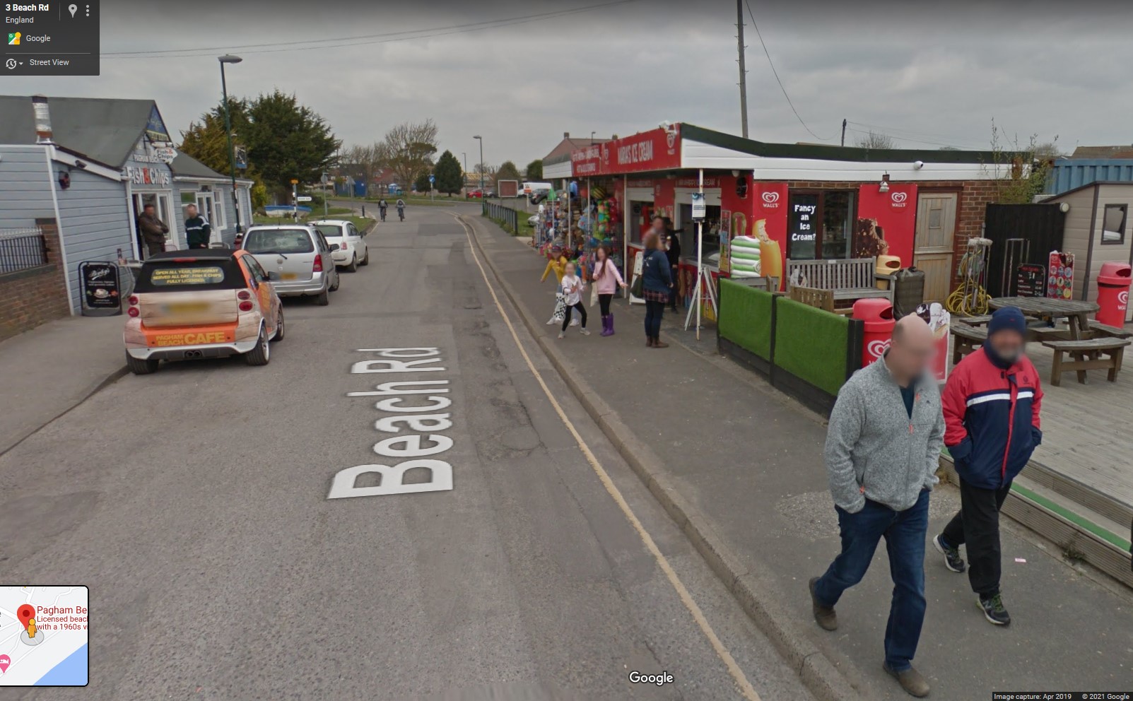Beach Road, Pagham, Sussex - click image to return