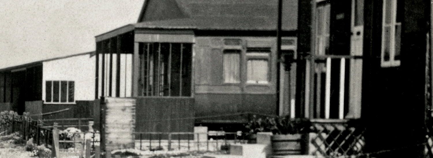 old photo of Beach Estate, Pagham, Sussex - click image to return