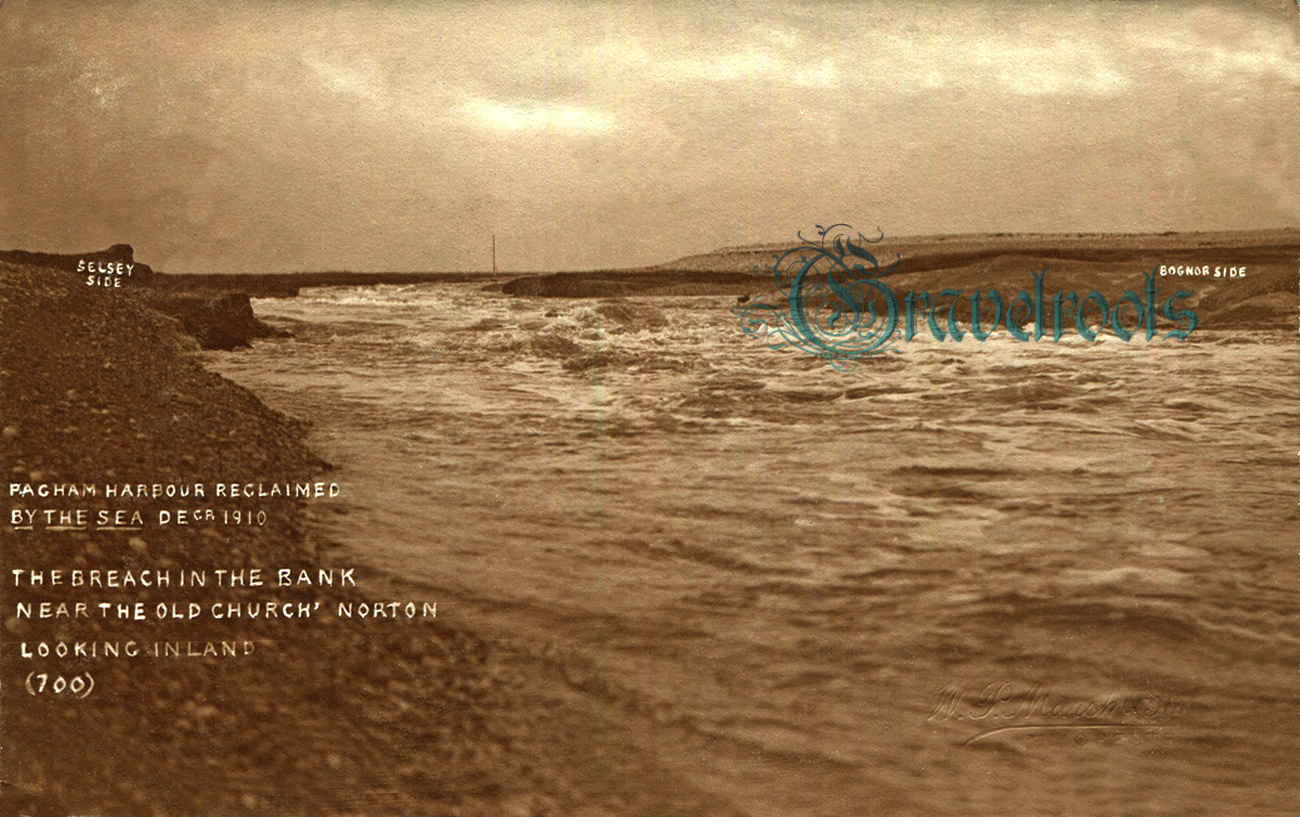 old photo of Pagham, Sussex - click image to return