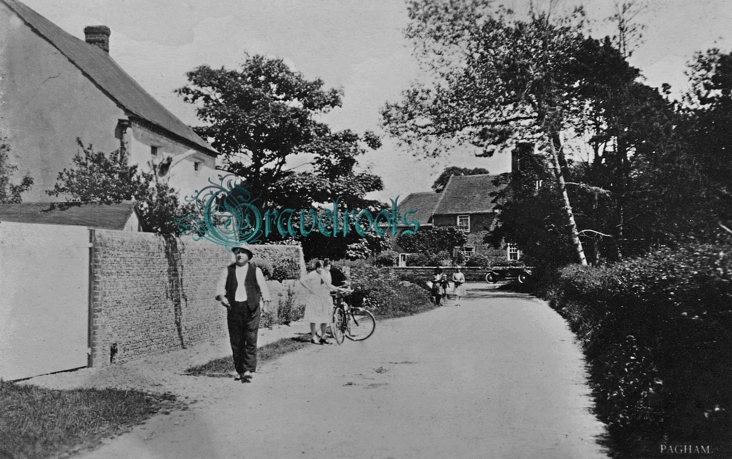  old photo of Pagham, Sussex - click image to return