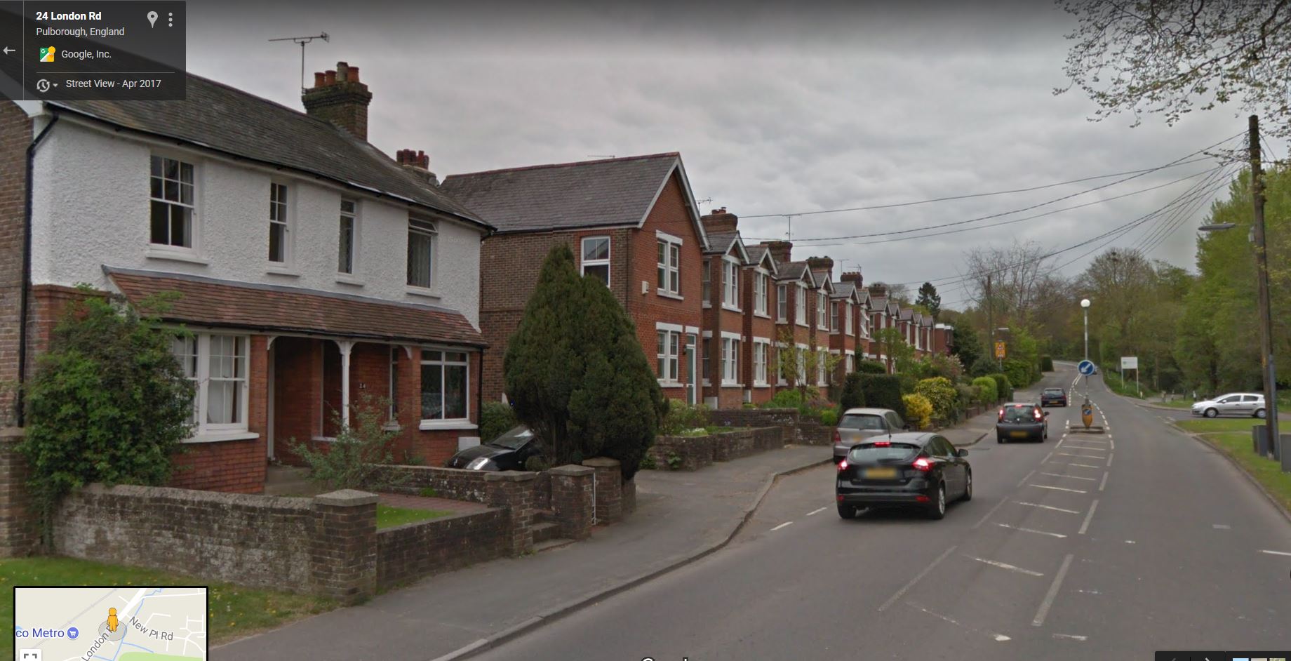London Road, Pulborough, Sussex - click image to return