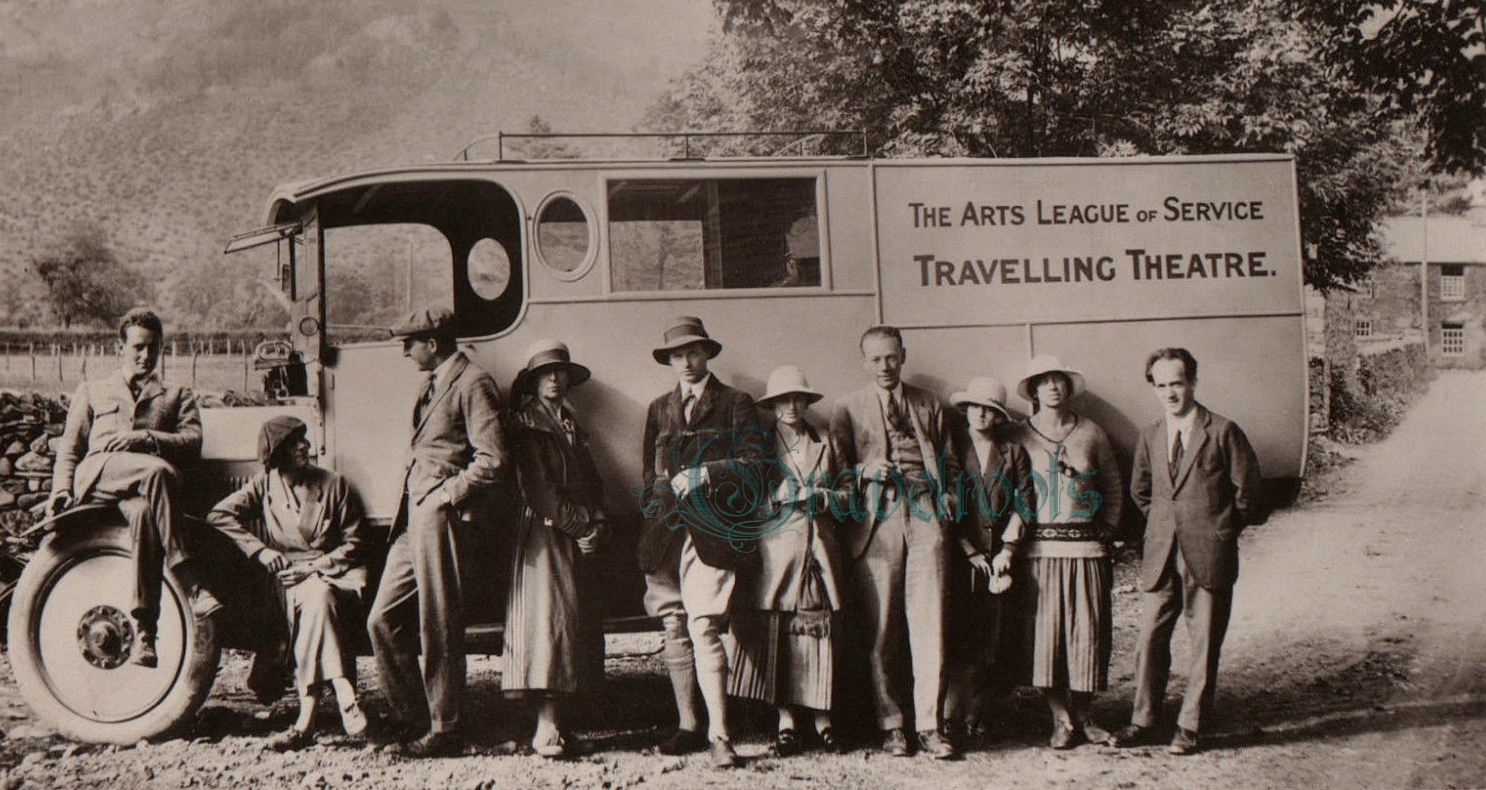 old  Social history photos of Arts League of Service, Travelling Theatre - click image below to return
