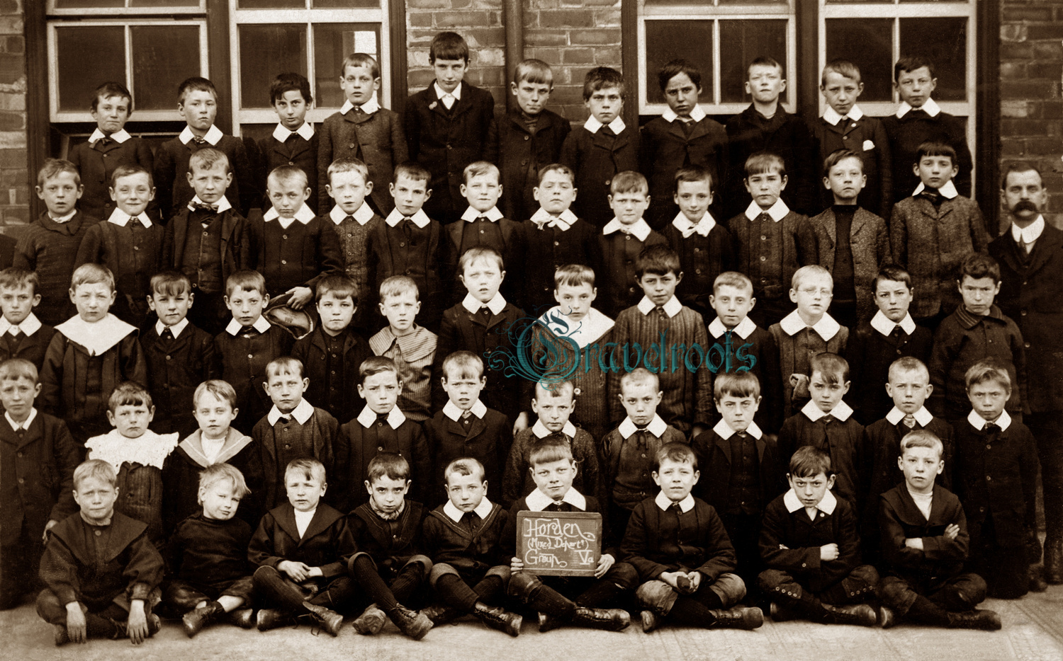  old Social history photos of Horden School, County Durham - c.1900 - click image to return
