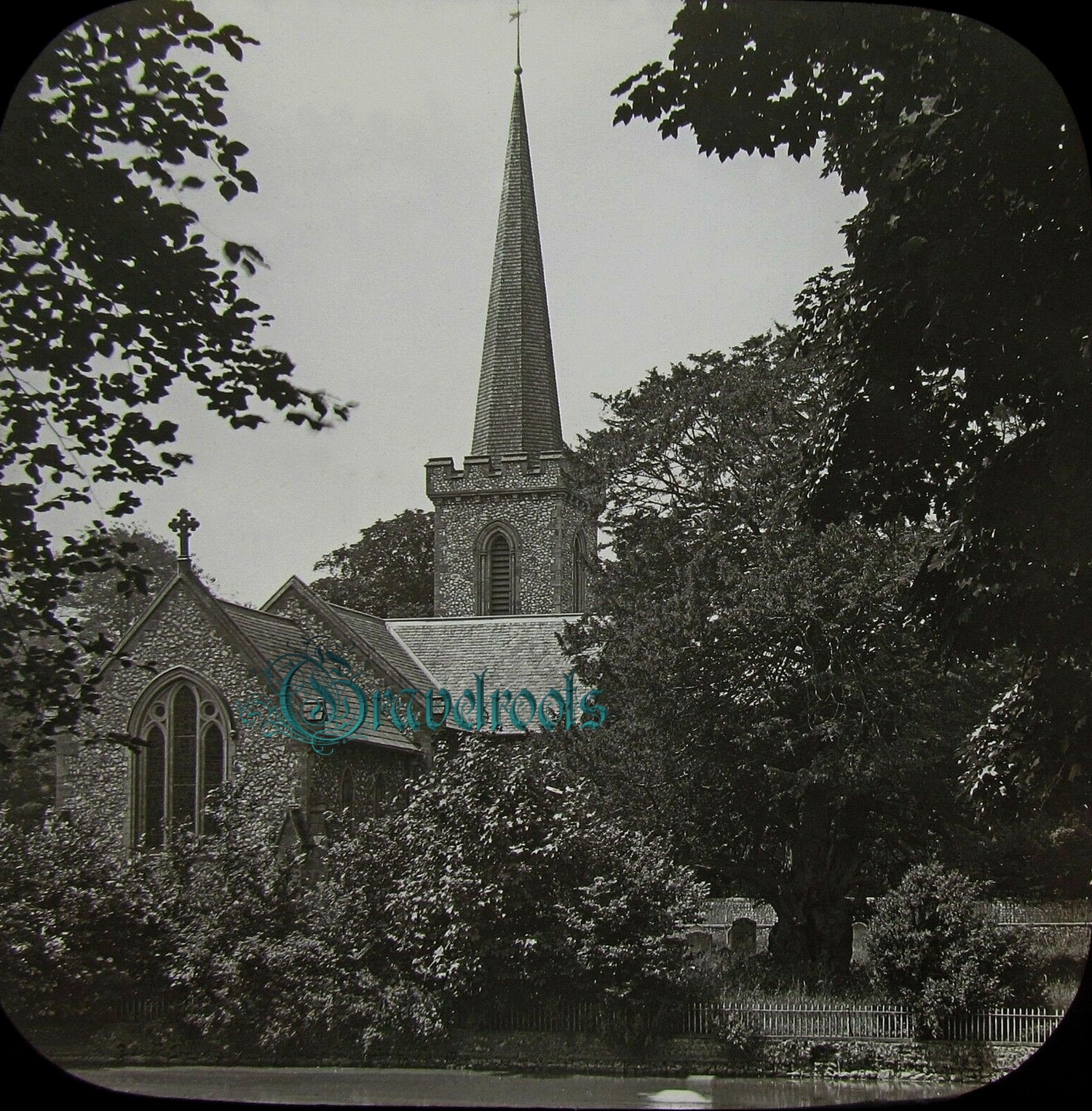  old Social history photos of Stanmer Church, East Sussex - c.1894-96 - click image to return