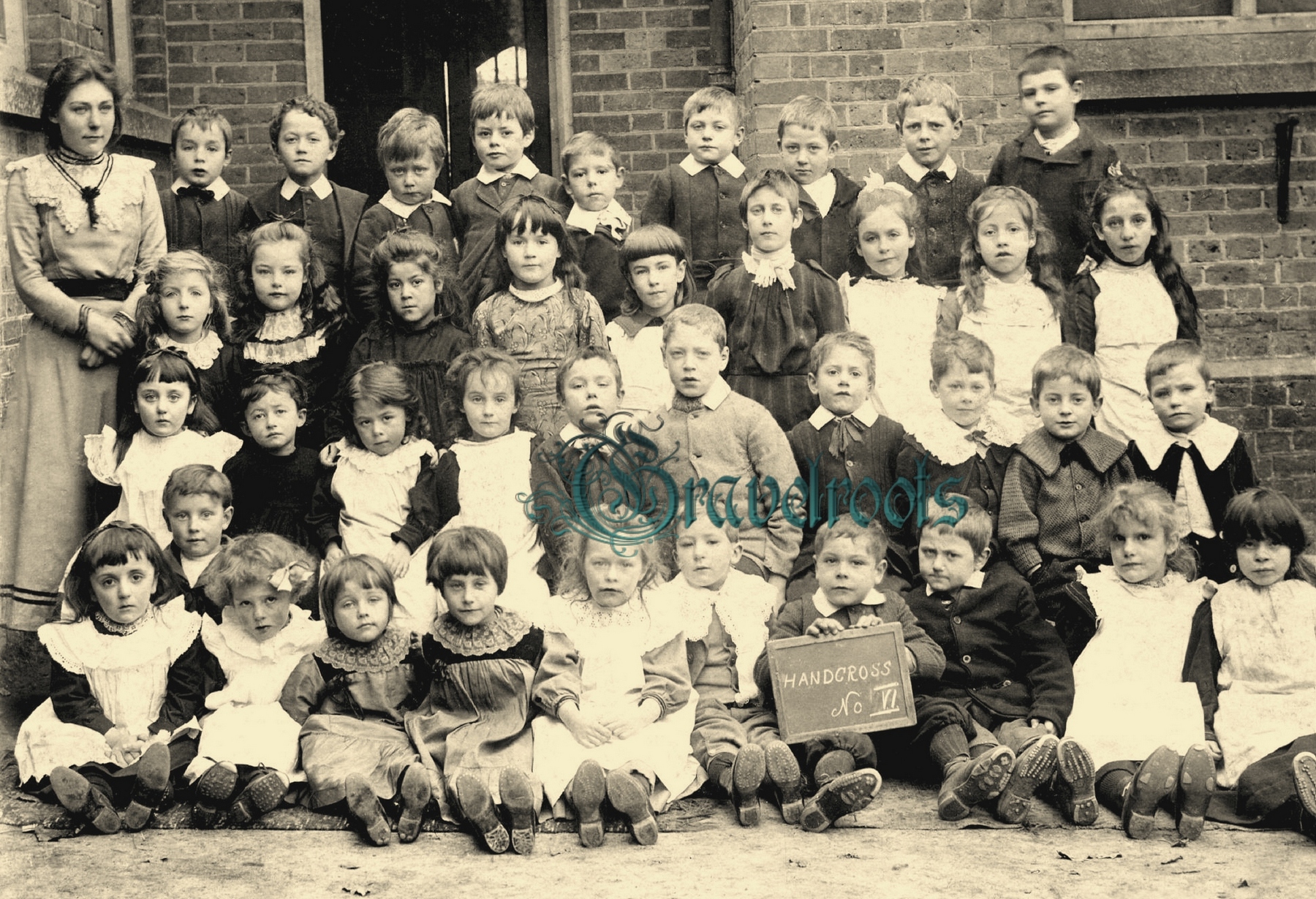 old  Social history photos of Handcross School, Sussex - click image to return