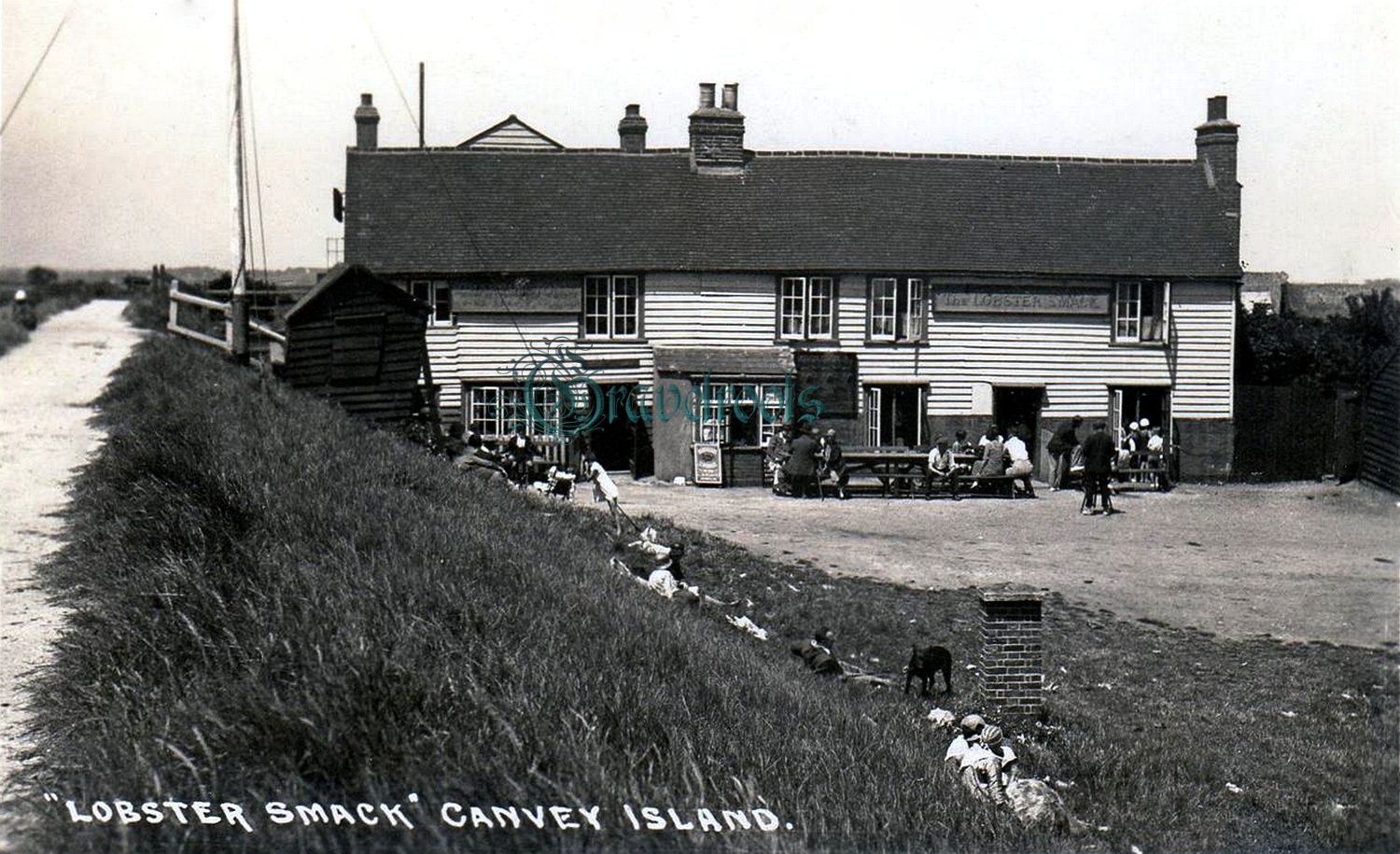  old photo of Lobster Smack, Canvey Island, Essex - click image below to return