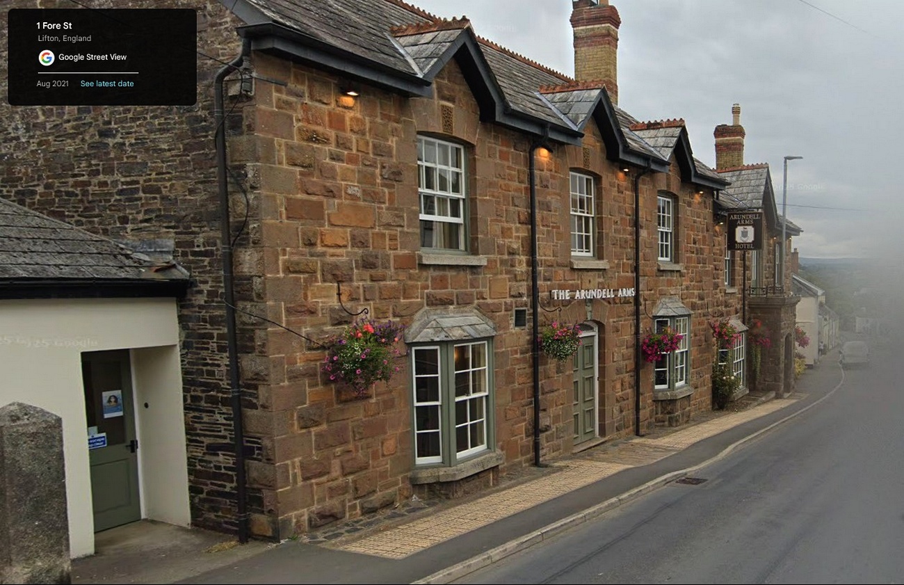 Fore Street, Lifton, Cornwall - click image to return