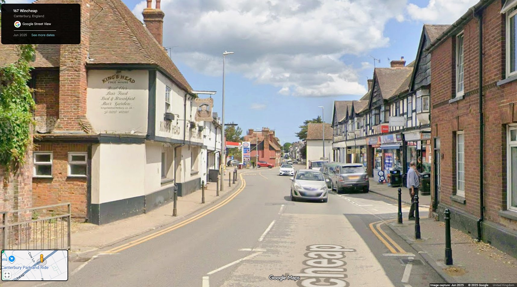 Wincheap Street, Canterbury, Kent - click image to return