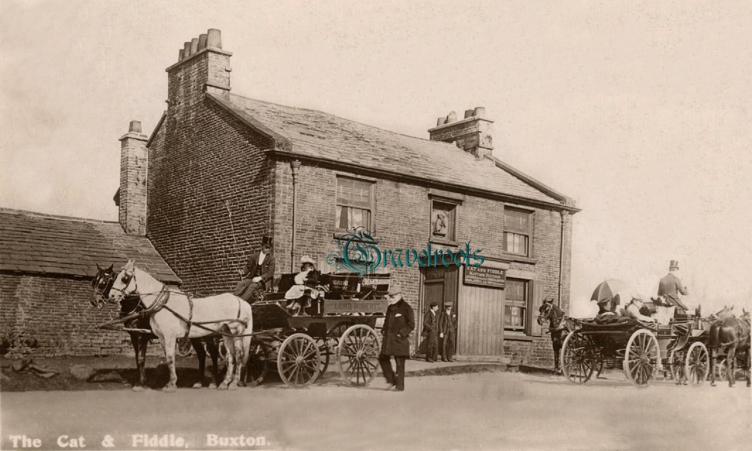  old photos of old Pubs Bars and Hotels, Buxton, Derbyshire - click image below to return