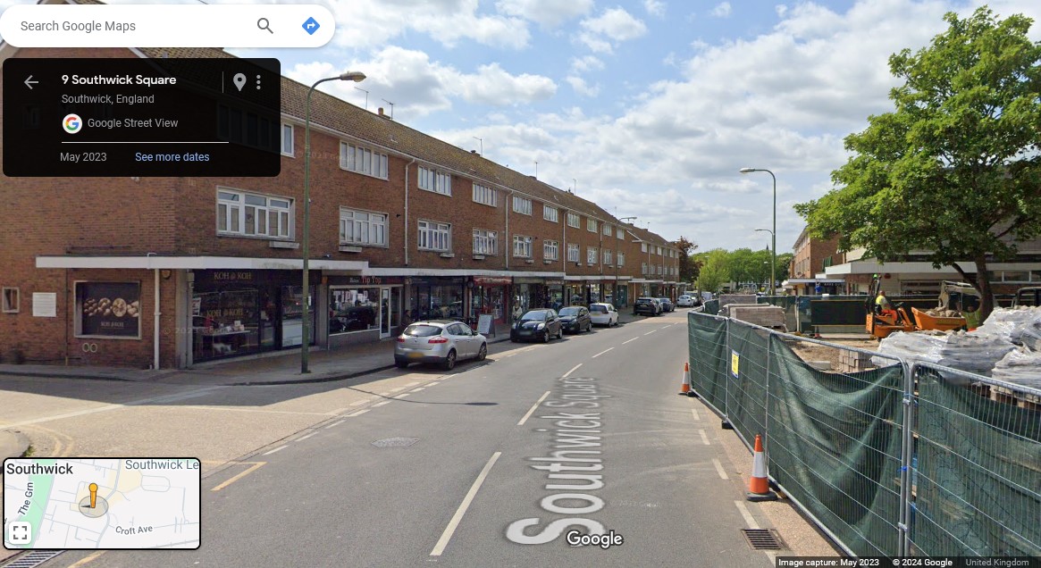 Southwick Square - click image to return